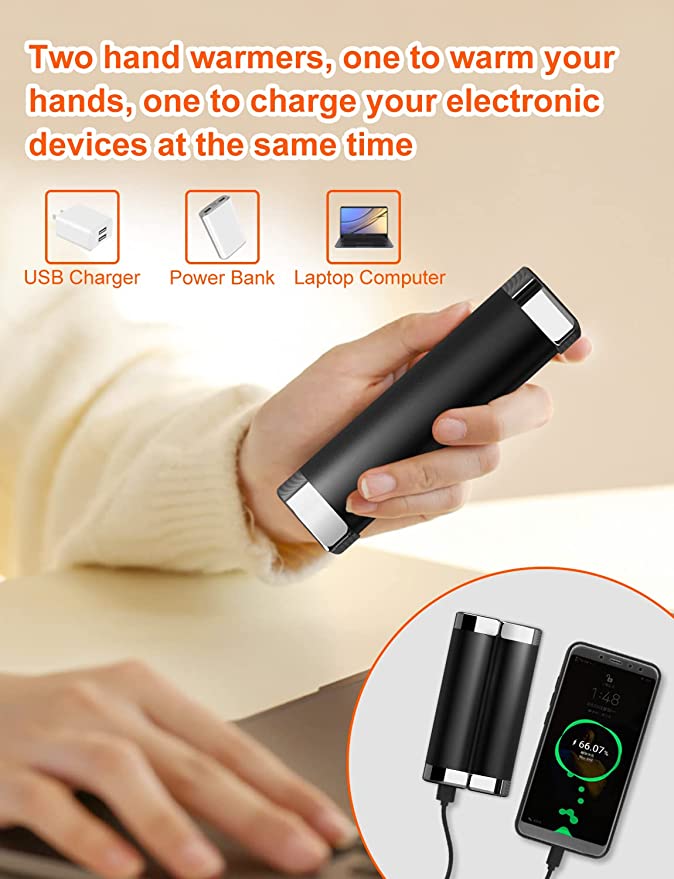 Novelty  2 in 1 Hand Heater and Device Charger