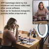 Smart Face Tracking Object 360° Rotation Tripod Auto Face&Cell Phone Holder For Photography/Makeup/Vlog/YouTube/iPhone/Android